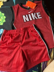 Nike Toddler Jersey 2T and Shorts Jumping Beans 3T Set NWT - Picture 1 of 4