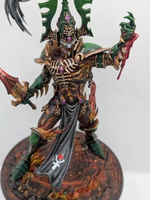 Aeldari Avatar of Khaine Miniature 40k Well Painted - Image 1 of 4