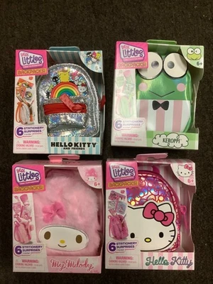 Estuche de 12 Mochilas Real Littles Sanrio Wave 2 Hello Kitty and Friends Nuevo Foto 1 de 3