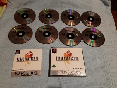 Psx Ps1 RPG Final Fantasy 9 IX + Final Fantasy 8 VIII PAL DEUTSCH Jrpg - Bild 1 von 4