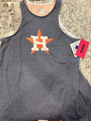 MLB Genuine Merchandise FOCO Sleeveless Houston Astros Womens Shirt Size Small - Image 1 of 4