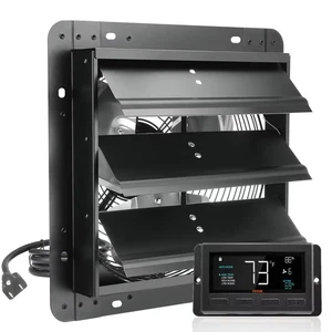 Potente Aspiratore Da Parete Da 305 Mm Con Telecomando per Negozi E Garage Siste - Foto 1 di 13