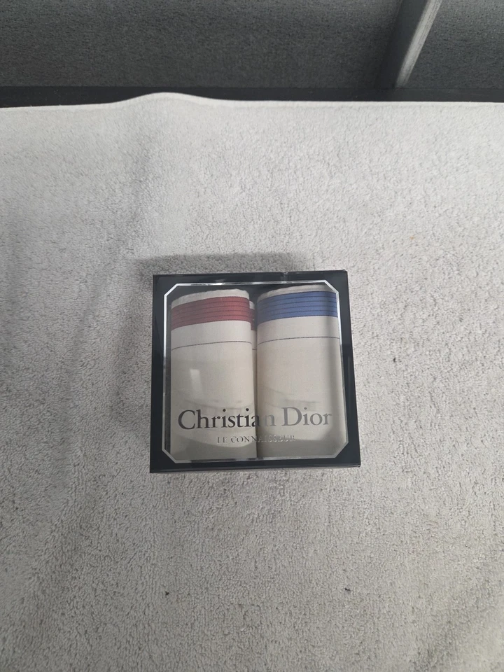 Christian Dior & Monsieur Handkerchiefs Original Box - Image 1 of 4
