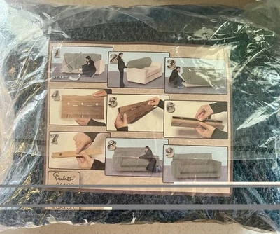 Sofá de 3 plazas Paulato by GA.I.CO Denim Azul Tela Italiana NUEVO Foto 1 de 3