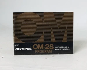 Olympus OM-2S English French Camera Instruction Manual 35mm SLR Film - Picture 1 of 1