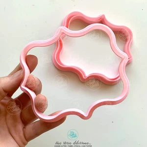 Cornice formine biscotti frame cookie cutter 8cm - Picture 1 of 1