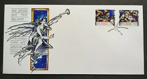 1996 New Zealand Christmas Celebration 2v Self-Adhesive Stamps FDC - Picture 1 of 3
