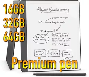 Amazon New Kindle Scribe Notebook with Premium Pen - Redesigned display (2024) - Picture 1 of 18