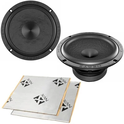 Hertz SV 200L 500W RMS 8" SPL Component Woofers w/ Sound Damping - Image 1 of 4