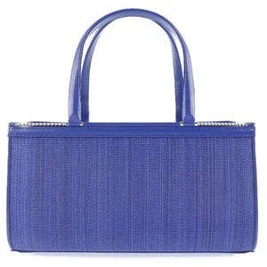 COMTESSE Christine Handbag Blue Horse hair Women - Picture 1 of 8