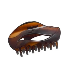 Parcelona French Swift Shell Jaw Hair Claw Clip Clamp with Covered Spring - Picture 1 of 3