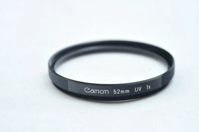 @ SakuraDo Camera @ Excellent! @ Vintage Canon 52mm UV 1x Lens Filter from Japan - Image 1 of 4