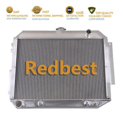 For 66-70 Chrysler 300 300C/ Plymouth Fury/Dodge Monaco&Polara V8 3Row Radiator Foto 1 de 4