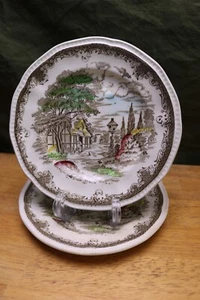 Kensington Shakespeare's Sonnets Salad Plates Set of 2 England #R2815 - Picture 1 of 6