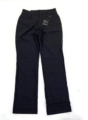 Pantalones negros para mujer Eddie Bauer Sightcape Horizon Roll Cuff 0 Petite nuevos con etiquetas Foto 1 de 4