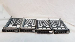 Job Lot 4x Dell F238F X968D 3.5" Hard Drive Caddy Sleds - Photo 1/11