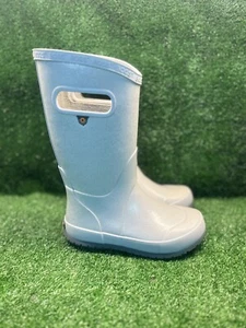 BOGS Kids' Rainboots Glitter Waterproof Gray Boots little Kids Sz 13 - Picture 1 of 10
