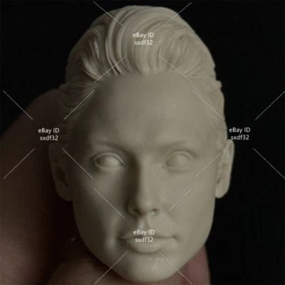 Cabeza esculpida 1:6 Mujer Maravilla Niña tallada para figura de acción femenina de 12" juguetes corporales Foto 1 de 3