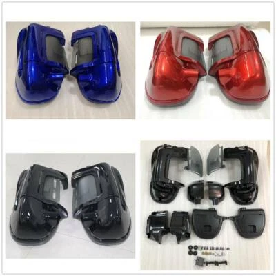 Lower Vented Leg Fairing Glove Box For Harley HD Touring Road Street Glide 83-13 Foto 1 de 4