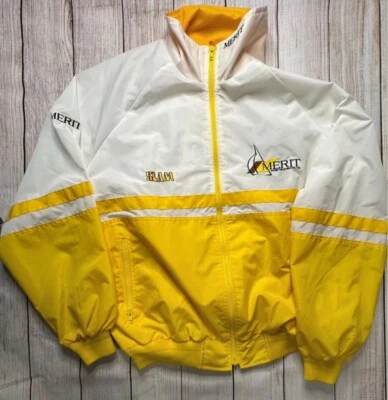Giubbotto vintage Jacket Giacca Vela Slam Merit Cup taglia L/XL anno 1989/90 - Immagine 1 di 4