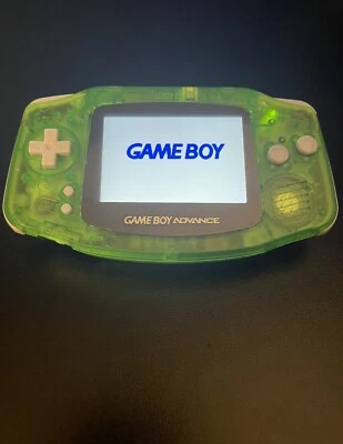Gameboy Advance IPS v2 Pantalla Modificada Retroiluminación Verde Esmeralda Foto 1 de 3