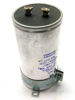 Condensadores electrolíticos Cambridge DS3DJ 40uF ±10, 450VAC 50/60HZ Foto 1 de 4