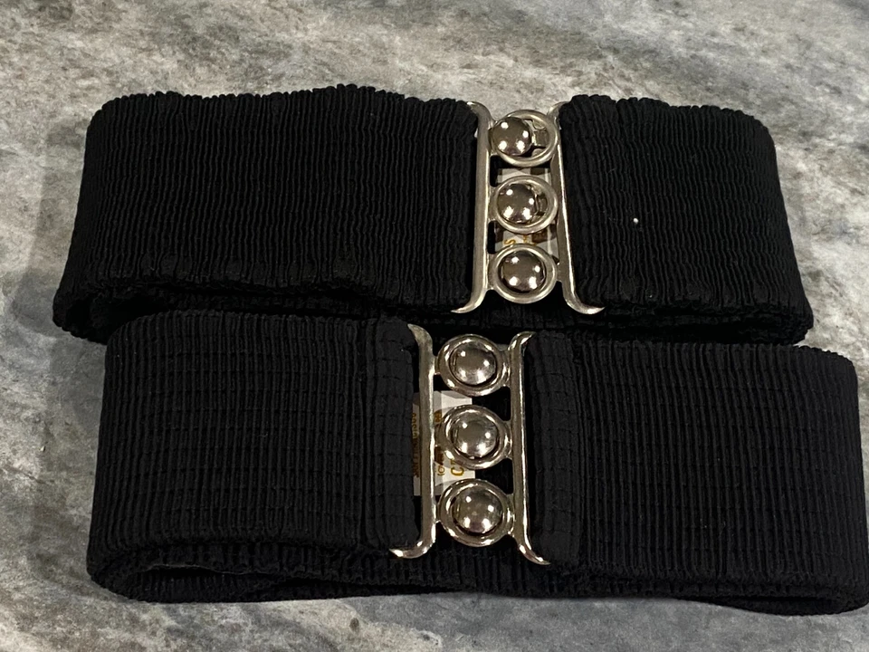 Vtg Elastic Stretch Rockabilly Fashion Square Dance Belt - CHOICE - 1970's - Image 1 of 1