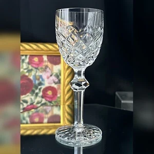 Powerscourt Waterford Crystal Port Wine Glass Vintage Blown Cut Wine Glass - 1 - Zdjęcie 1 z 10
