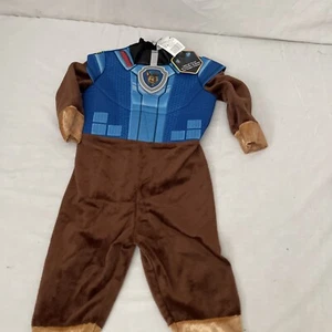 Paw Patrol Toddler Chase Police Dog Halloween Costume Light Up 2T - Picture 1 of 10