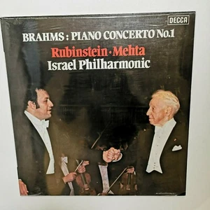 LP (SEALED) BRAHMS PIANO CONCERT N°1 RUBINSTEIN MEHTA - Bild 1 von 1