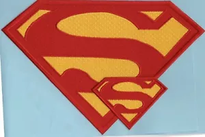 Superman & Lois / Tyler Hoechlin Chest Logo Patch - choice of sizes - Picture 1 of 5