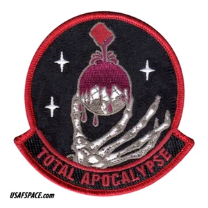 USAF 417th TEST and EVALUATION SQ -417 TES-TOTAL APOCALYPSE -VEL PATCH - Picture 1 of 3