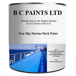 Marine Deck Paint Non Slip Multi Aplication Decking Coating - Picture 1 of 24