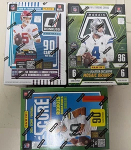 2025 3 box lot 1 each Score Mosaic Donruss NFL Football Blaster Boxes In Stock - Picture 1 of 4