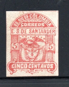 COLOMBIA, 5 CENTAVOS E.S. DE SANTANDER #OC29-18 - Picture 1 of 1