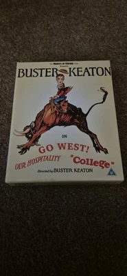 BUSTER KEATON OUR HOSPITALITY + GO WEST + COLLEGE LIMITED ED BOX SET  UK R2 - Image 1 of 3