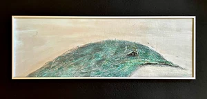 Original Signed JOAN TARBELL PLATO Painting Abstract Bird - Picture 1 of 7