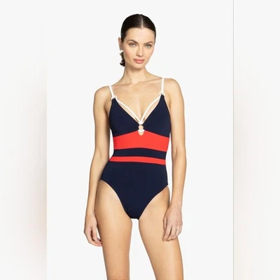 Robin Piccone BABE TRIANGLE MIO ONE PIECE Talla 4 Nuevo sin etiquetas Foto 1 de 4