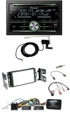 Pioneer CD USB Lenkrad Bluetooth 2DIN DAB Autoradio für Jeep Grand Cherokee 2011 - Bild 1 von 4
