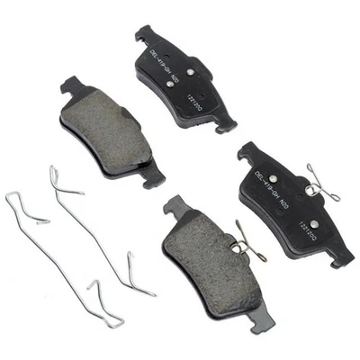 Kit de pastillas de freno de disco ACDelco originales para Volvo V50 2005-2011 | traseras | con resortes Foto 1 de 4