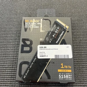 Western Digital WD_BLACK 1TB Gaming SATA HDD Internal Hard Drive HDD-WD4006FZBX - Picture 1 of 3