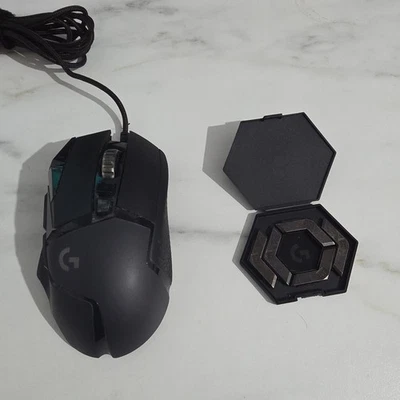 Logitech G G502 Wired Gaming Mouse Hero - Black  - Image 1 of 4