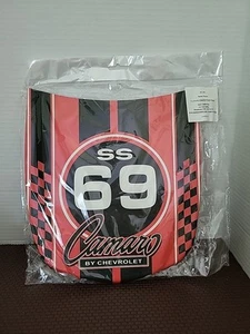 SS '69 Camaro By Chevrolet Replica Hood Metal Sign Mancave Decor - Picture 1 of 2