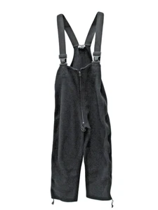 US MILITARY POLARTEC COLD WEATHER FLEECE OVERALL BIB SNOW PANTS - MED SHORT REG - Picture 1 of 9