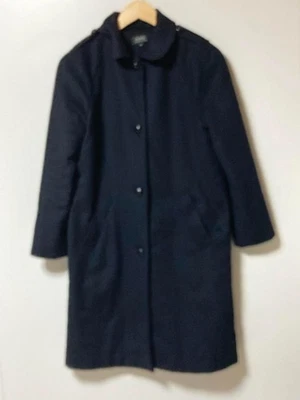 A.P.C. Black Long Coat - Image 1 of 4