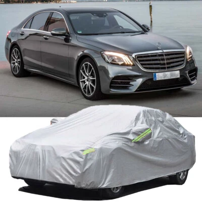 For Mercedes Benz E350 E320 S63AMG Car Cover Dust UV Resistant Protector Outdoor — 第 1/4 张图片
