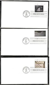 US SC # 3379-3383 Louise Nevelson FDC.  5 Covers Set. Uncacheted - Picture 1 of 2