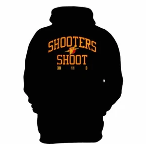Golden State Warriors schwarzer Hoodie Shooters Shoot Herren Größe 2XL - Bild 1 von 3