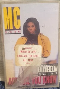 MC Lyte - Act Like You Know; Audio Cassette Atlantic 1991 Brand NEW  Sealed  - Picture 1 of 3