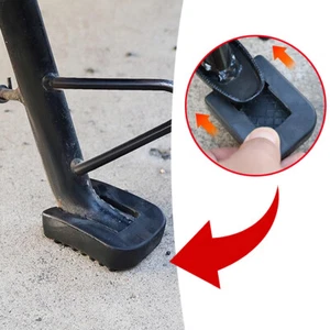 Motorcycle Parts Rubber Pad For Foot Kickstand Extension Plate Stand Accessories - Foto 1 di 11